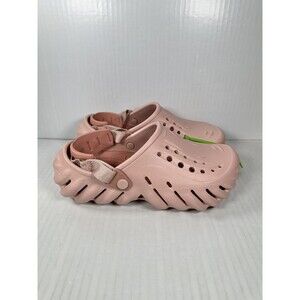 Crocs Echo Clog Pink Clay Argile Rose Unisex Womens Size 7 207937-6TY NEW